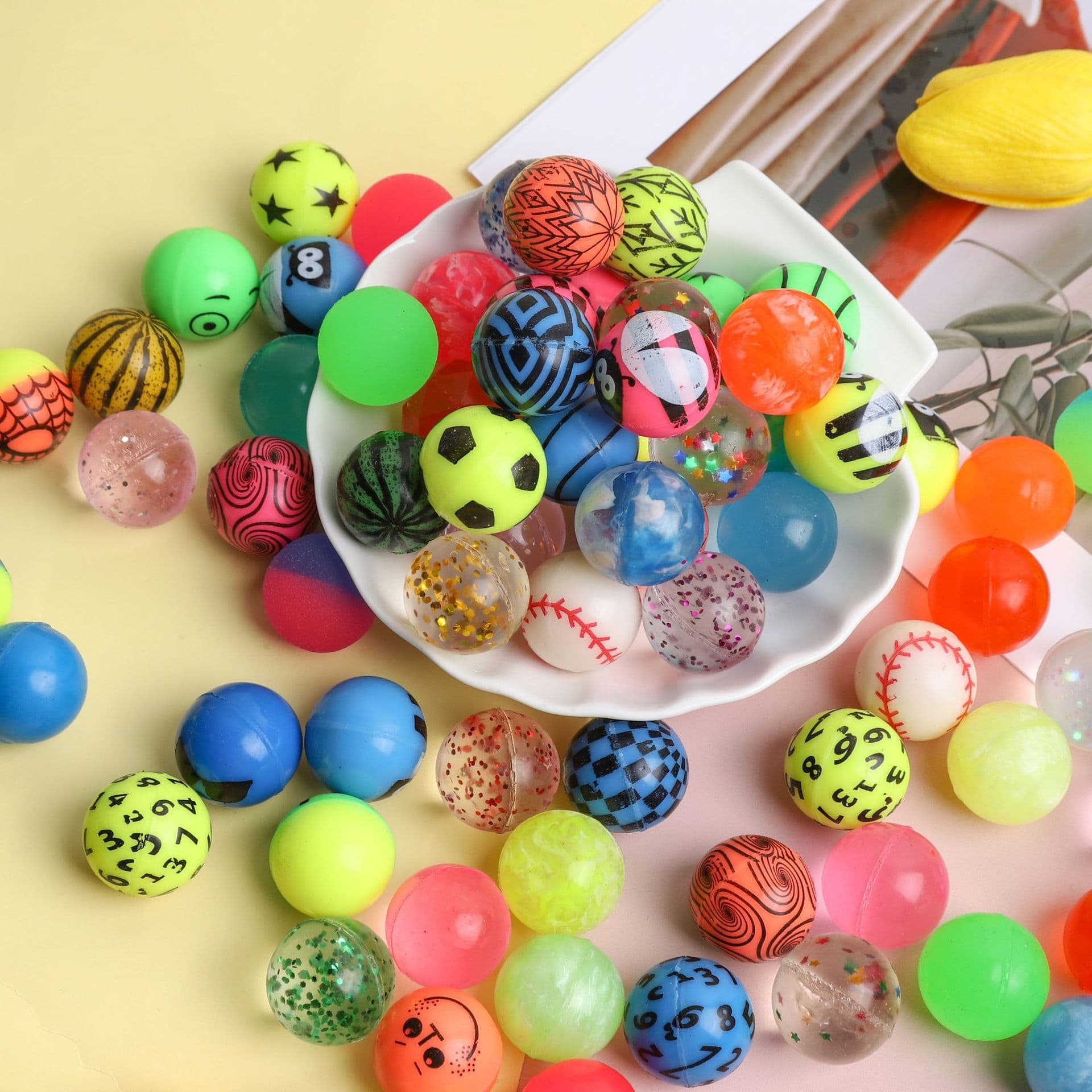 Bolas de hidrogel, bola saltitante, bola de pólo aquático, brinquedo, 100 peças - imagem 3