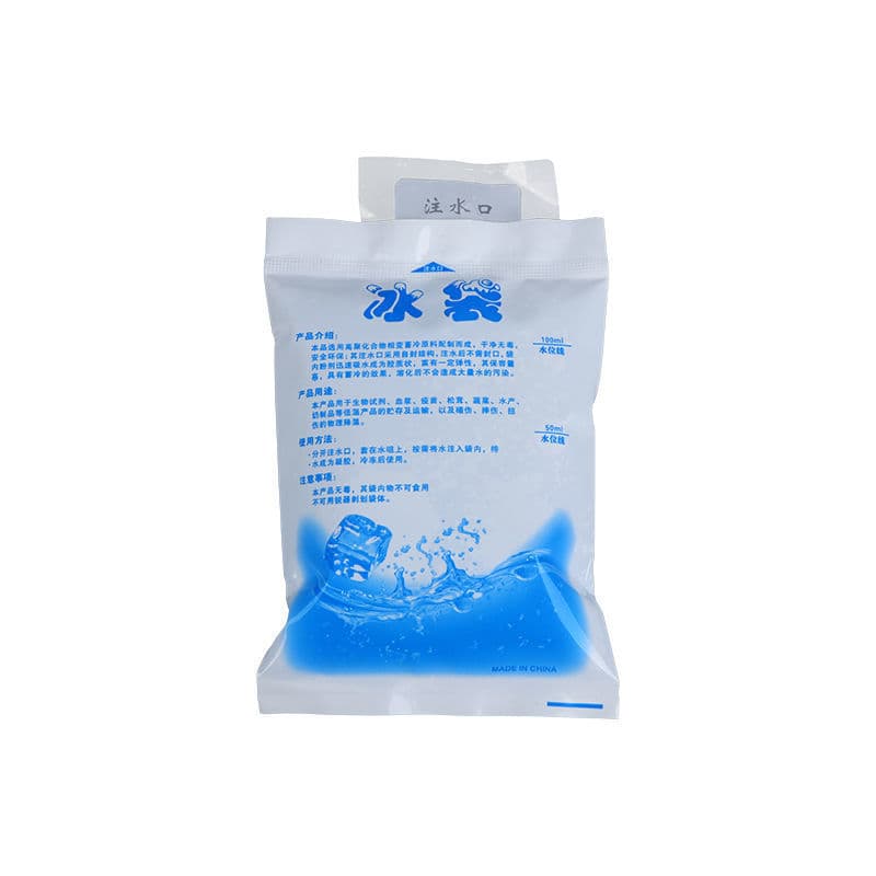 Saco de gelo de água autoabsorvente, saco de gelo descartável de frutas frescas expresso, fresco e refrigerado, reutilizável sem água - imagem 19