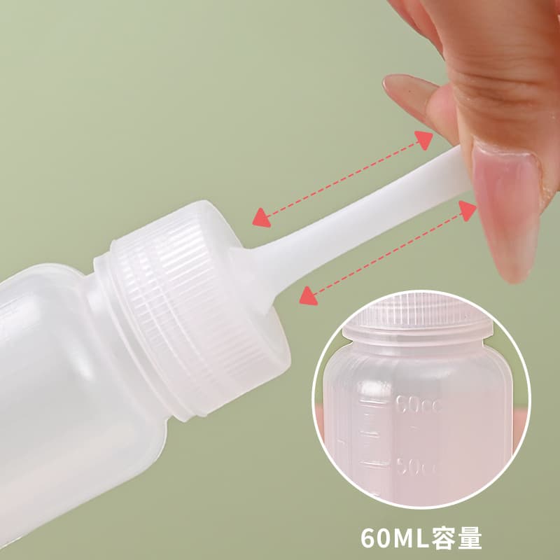 Mamadeira, conjunto, chupeta de plástico de silicone, bomba tira leite, 6 peças, conjunto de 4 peças, 60 ml - imagem 5