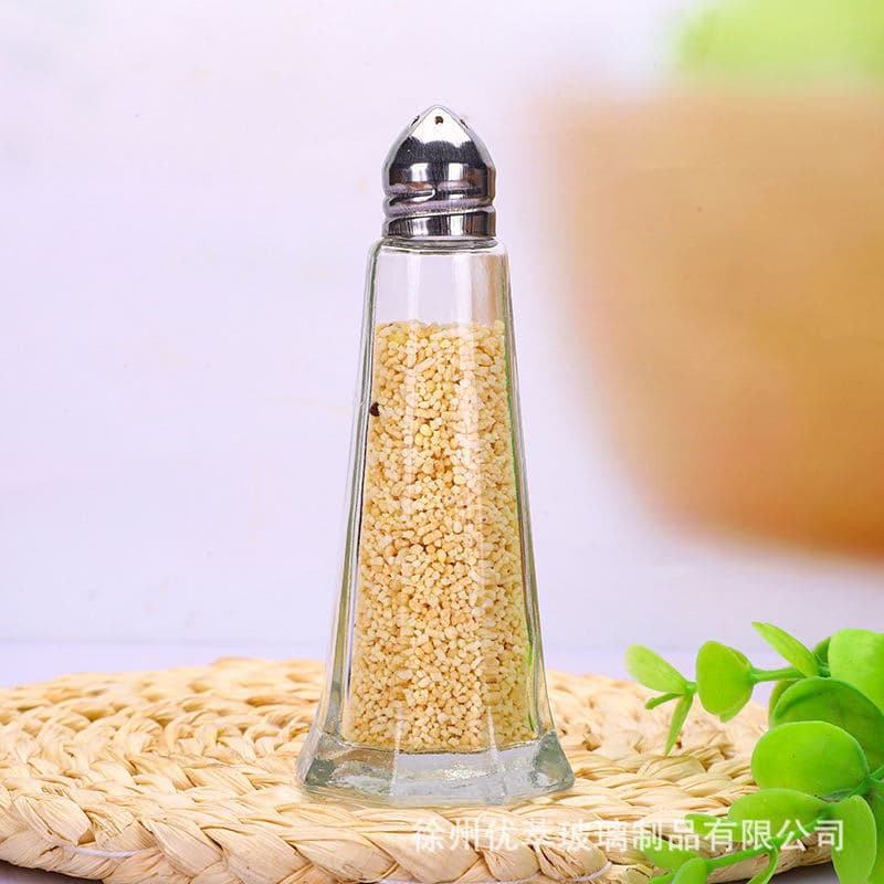 Amazon 10ml 15ml mini garrafa de vidro sprinkler 50ml garrafa de tempero com furos sprinkler frasco de pó garrafa de tempero de churrasco - imagem 5