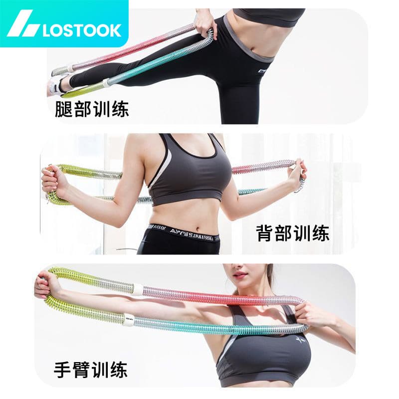Hula hoop aperto abdominal e fortalecimento da cintura software de primavera de redução de barriga feminina bambolê fitness - imagem 4