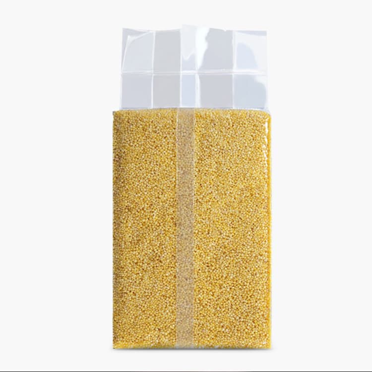 Atacado de meio quilo a 10 quilogramas de arroz saco de embalagem a vácuo saco de tijolo de arroz de alimentos transparente engrossado nylon saco de alimentos de grãos diversos - imagem 6