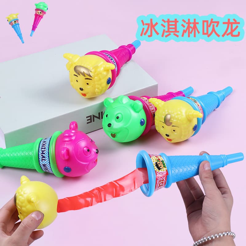 Apito para sorvete, vestido de noite para meninos e meninas, megafone de desenho animado infantil, presente de aniversário - imagem 1