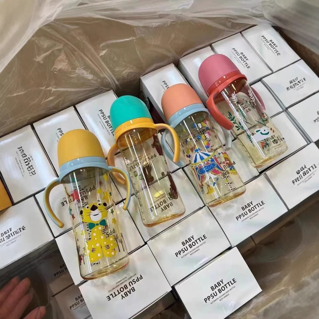 Canudo, mamadeira, embalagem com vidro, presente de aniversário - imagem 2