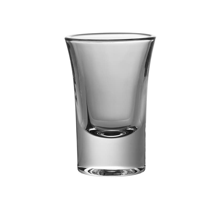 Copo de vinho de vidro transparente, bala, copo de shot, espessura aumentada, fundo grosso - imagem 6