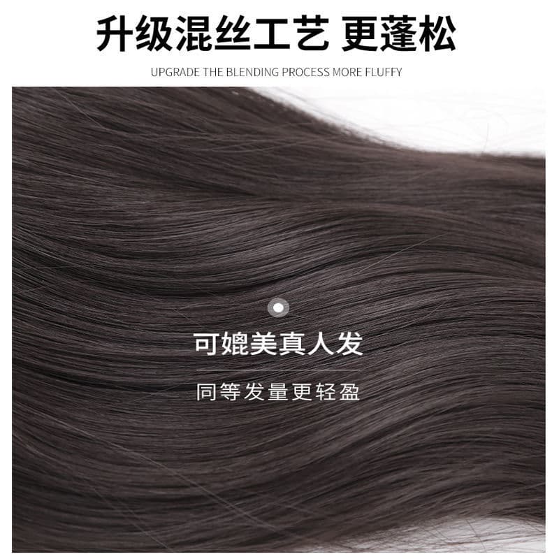 Peruca, extensão de cabelo invisível ondulado e encaracolado - imagem 3