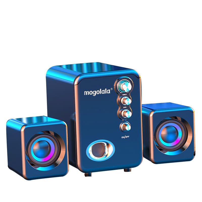 Q8 Computador Áudio Laptop Alto-falante Bluetooth Multimídia Desktop Pequeno Alto-falante Subwoofer Alto-falante USB - imagem 6