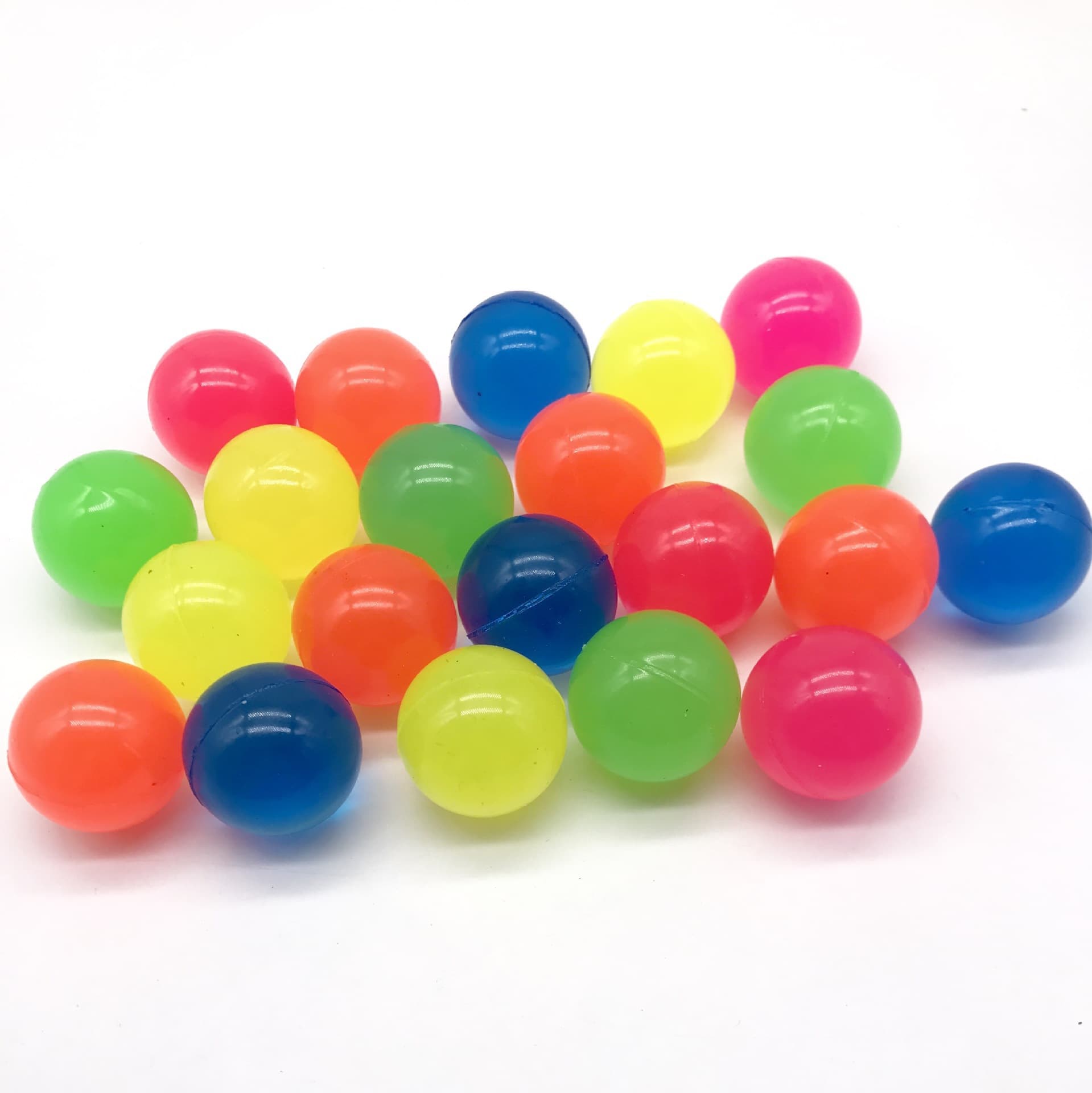 Bola saltitante de borracha colorida sólida cor sólida bola saltitante brinquedos infantis atacado fãs saltando para você - imagem 2