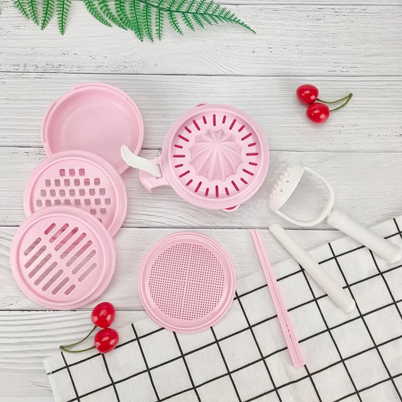 Tigela infantil para picar alimentos complementares, picador, conjunto de ferramentas - imagem 2