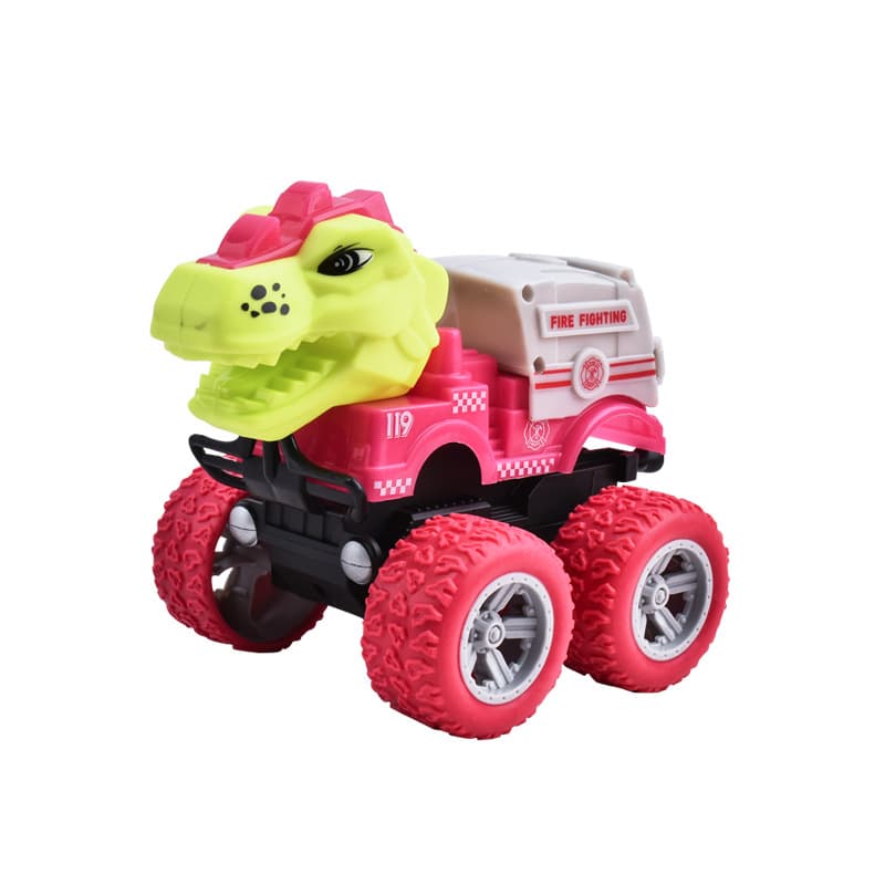 Guerreiro, dinossauro de inércia, escavadeira para meninos, bastão de mistura, carro de brinquedo, balde basculante - imagem 6