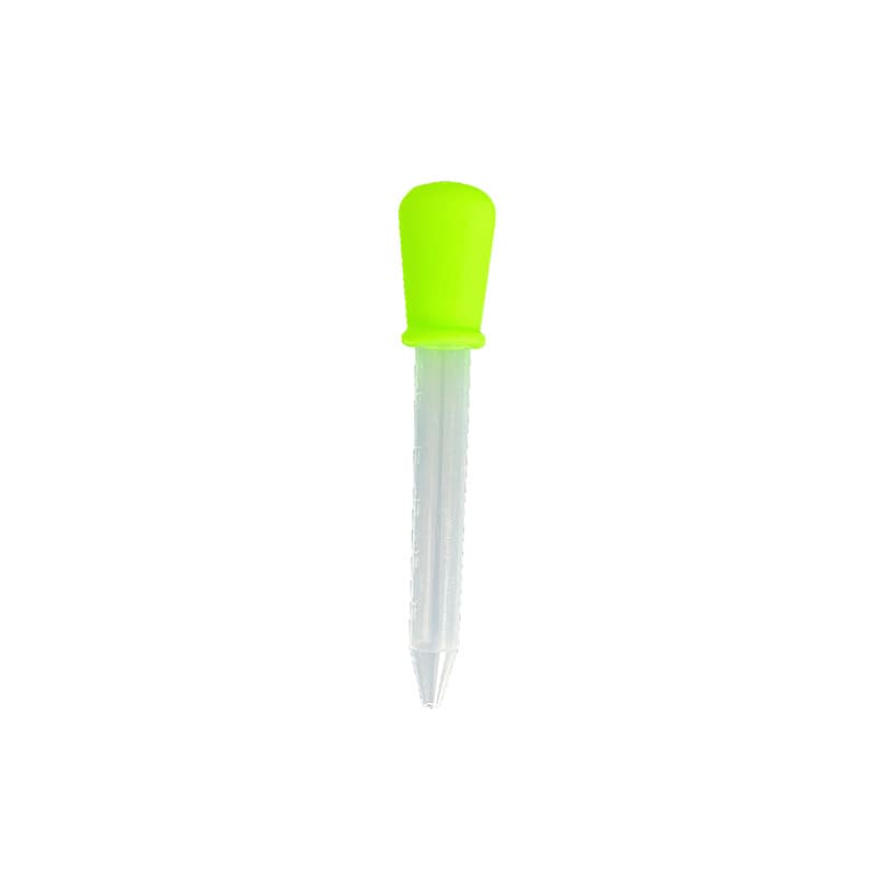 Pipeta de silicone, dispensador universal de medicamentos para crianças, (Física), 5 ml - imagem 5