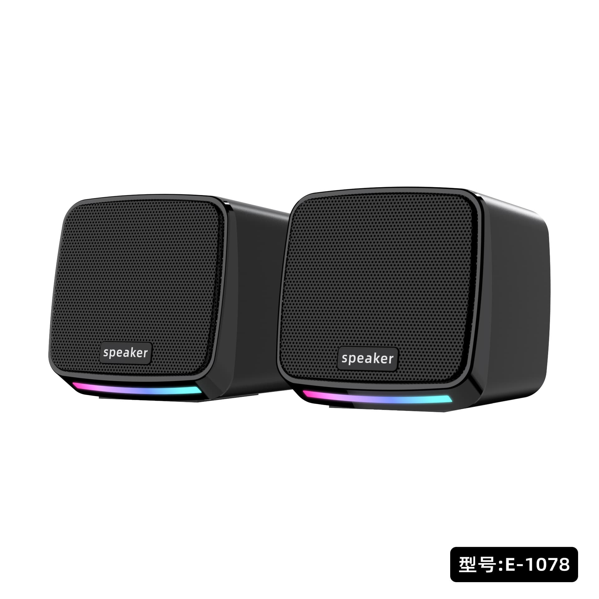 E-1078 notebook pequeno áudio desktop computador usb mini pequeno alto-falante multimídia subwoofer do telefone móvel casa - imagem 2