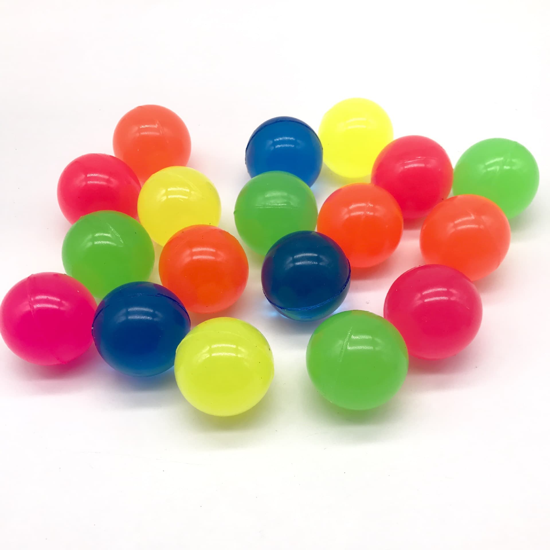 Bola saltitante de borracha colorida sólida cor sólida bola saltitante brinquedos infantis atacado fãs saltando para você - imagem 1