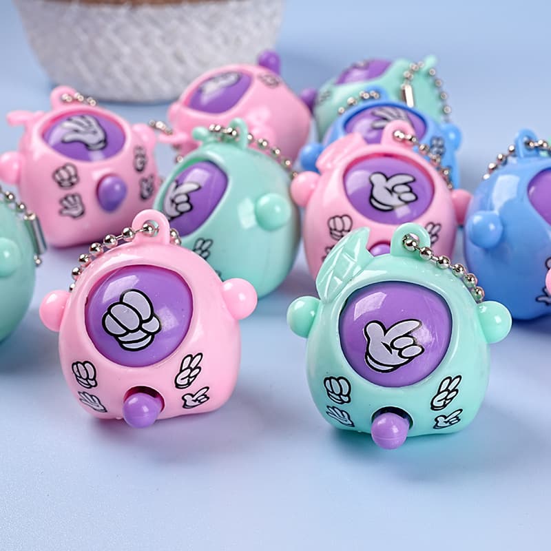 Chaveiro, tesoura infantil criativa, brinquedo para jardim de infância - imagem 4