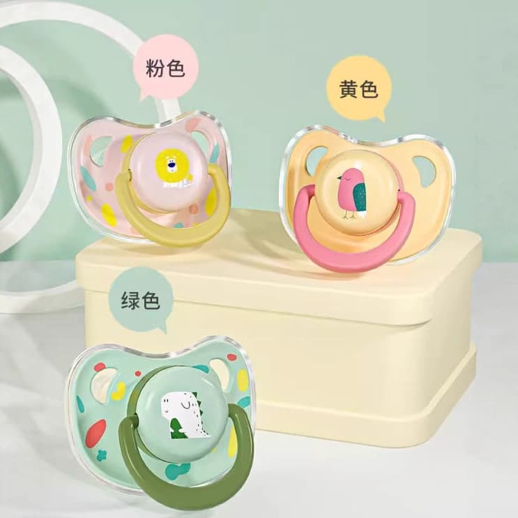 Chupeta infantil, balancim de silicone à prova de poeira para recém-nascidos para dormir - imagem 5