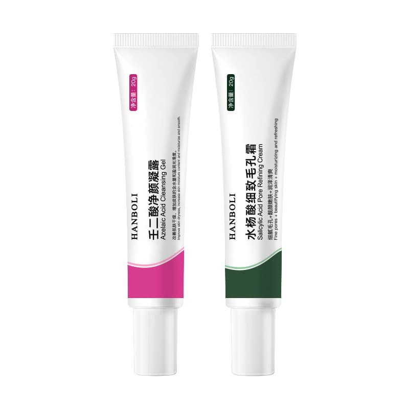 韩泊莉 Ácido azelaico, gel, creme de limpeza de manchas pretas com ácido salicílico, estreita os poros, antiacne - imagem 6