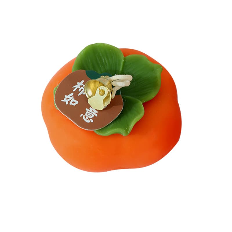 Vela perfumada de caqui, cera modeladora, tudo vai bem, cera de frutas, aniversário, lembrancinhas de casamento, decorações criativas e especiais - imagem 6