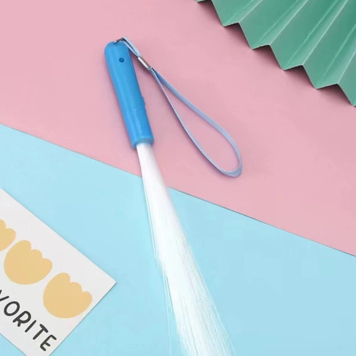 Haste de fibra óptica colorida de venda transfronteiriça, 36cm, suprimentos para festas de eventos, concerto, torcida, led piscante, configuração de haste de fibra óptica - imagem 5