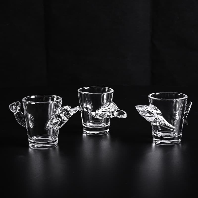 (Comércio internacional), taça de vinho criativa, copo, espessura aumentada, fundo grosso, 50 ml - imagem 4