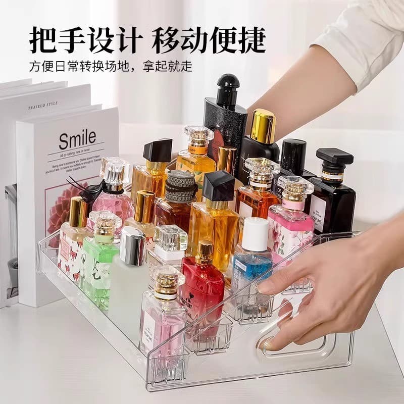 Suporte multicamadas universal acrílico, batom cosmético, cartões para manicure, esmalte, organizador de óleo essencial - imagem 3