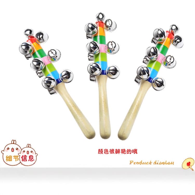 Pufe arco-íris colorido, brinquedo para bebê, educação infantil - imagem 4