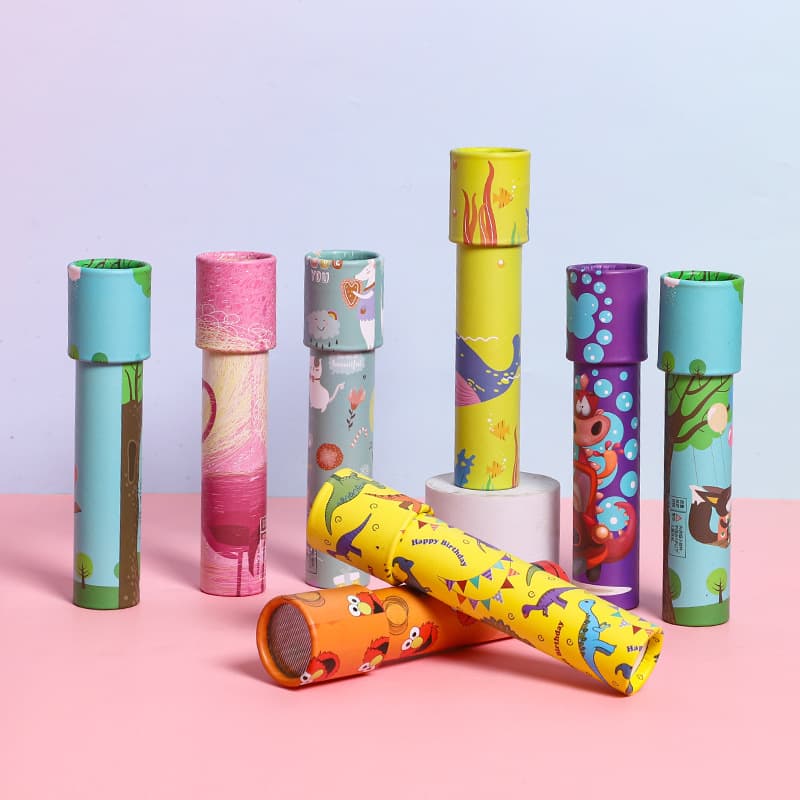 Caleidoscópio clássico, brinquedo inteligente interativo para jardim de infância para experimentos, ciências, para crianças e pais, presente de aniversário - imagem 3