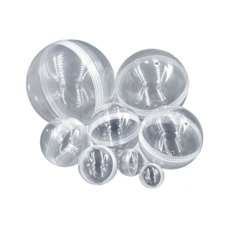 Gashapon shell clip boneca máquina gashapon máquina de jogo brinquedo transparente gashapon bola fabricante diretamente aprovado alta transparente gashapon shell - imagem 6