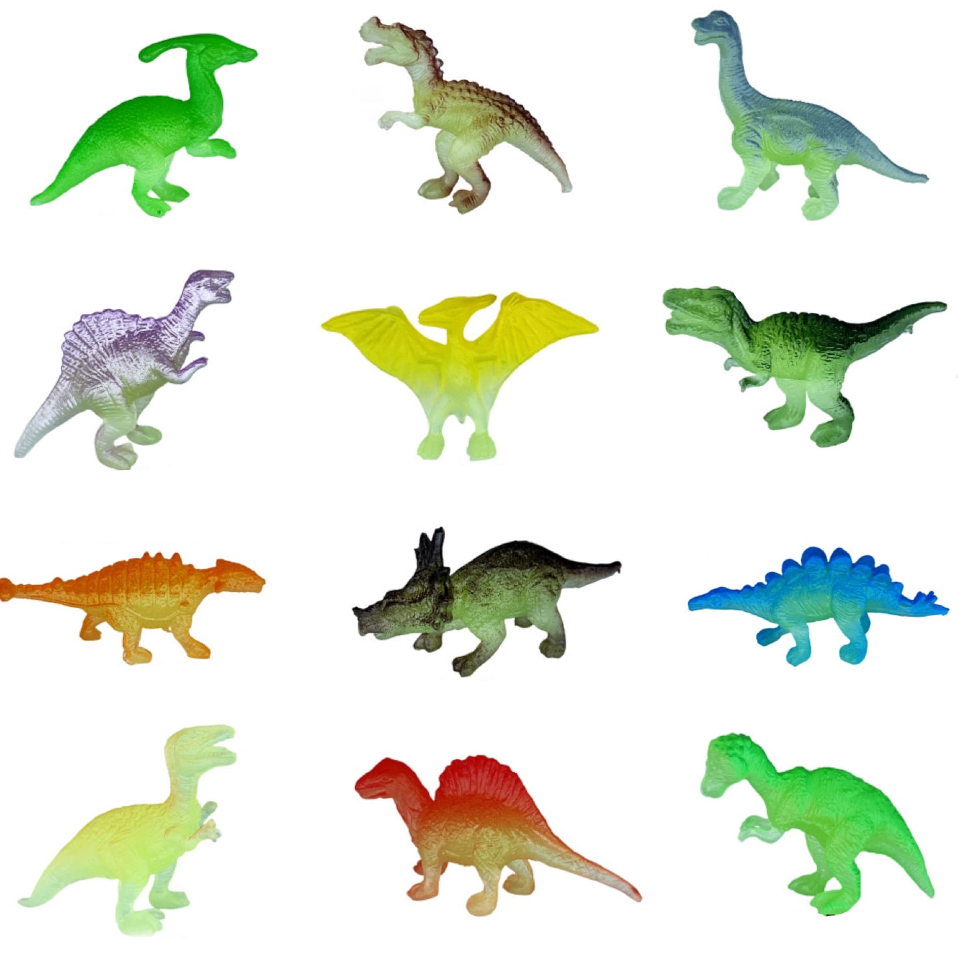 (Comércio transfronteiriço), dinossauro PVC, brinquedo de fluorescência arqueológica, tiranossauro Rex, pterossauro - imagem 6
