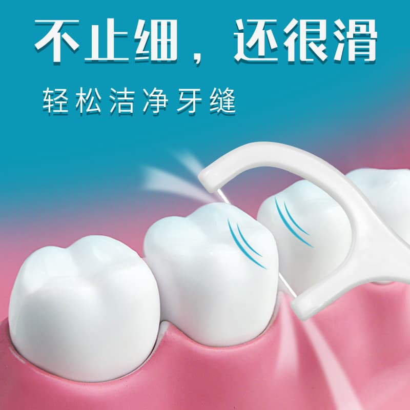 齿点 Fio dental, pacote de design, (Física), com impressão do seu logotipo - imagem 3