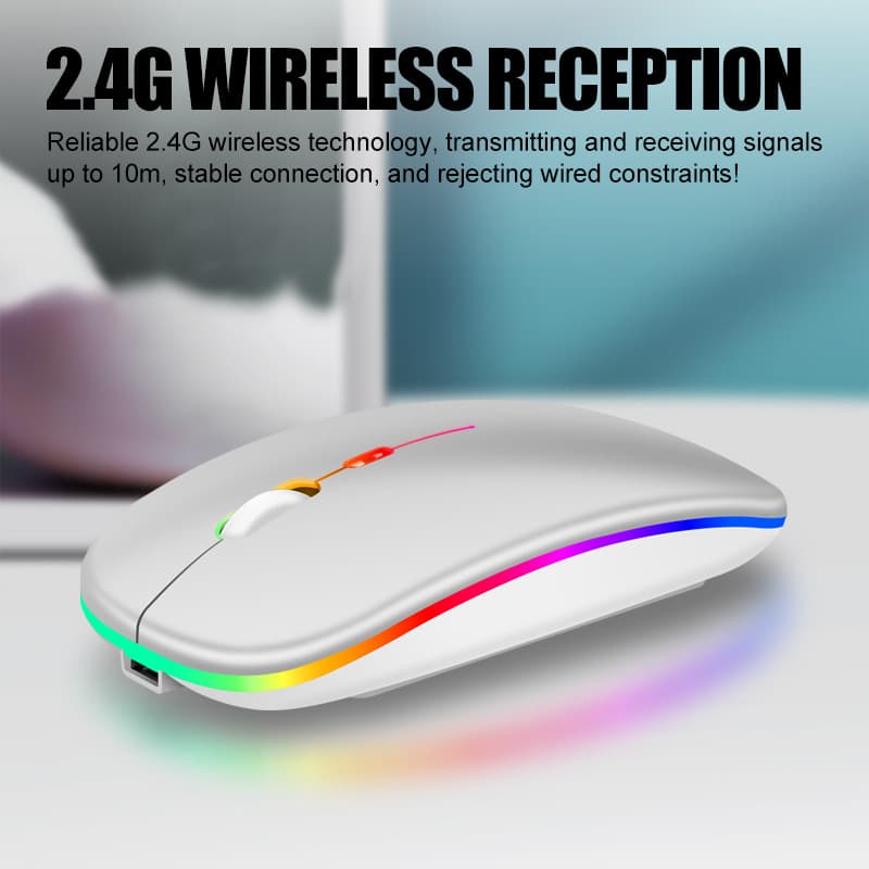 蝰蛇 Mouse sem fio, tablet portátil portátil elegante, bluetooth, versão empresarial - imagem 4
