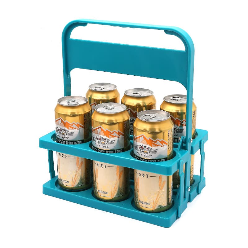 Cesta de plástico dobrável, garrafa esportiva portátil, porta-bebidas - imagem 6