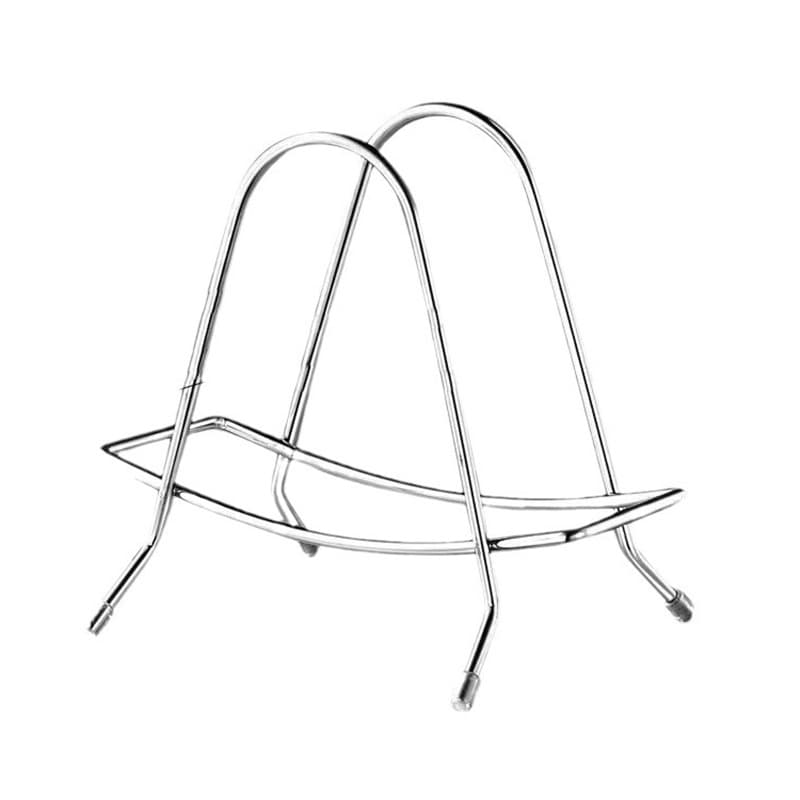 Prateleira para tábua de cortar de aço inoxidável, espessa e reforçada, para uso doméstico, para tampa de panela de cozinha, para facas, multifuncional, para armazenamento de tábuas de cortar - imagem 6