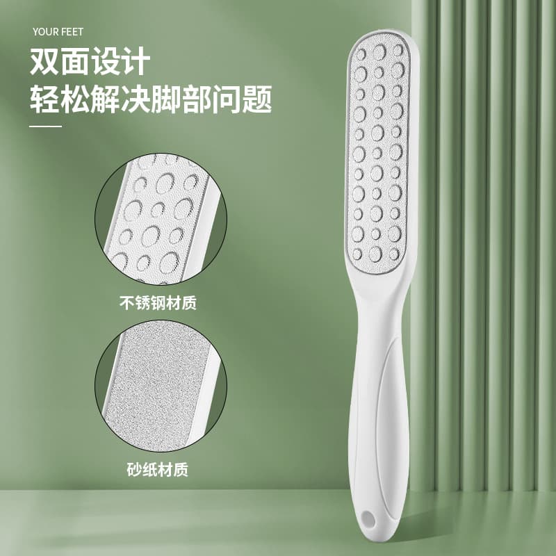 Ferramenta de pedicure para remover pele morta e calosidades, raspador de calcanhar doméstico, faca de pedra para moer pés, moedor de pele para pés, placa para esfregar pés - imagem 3