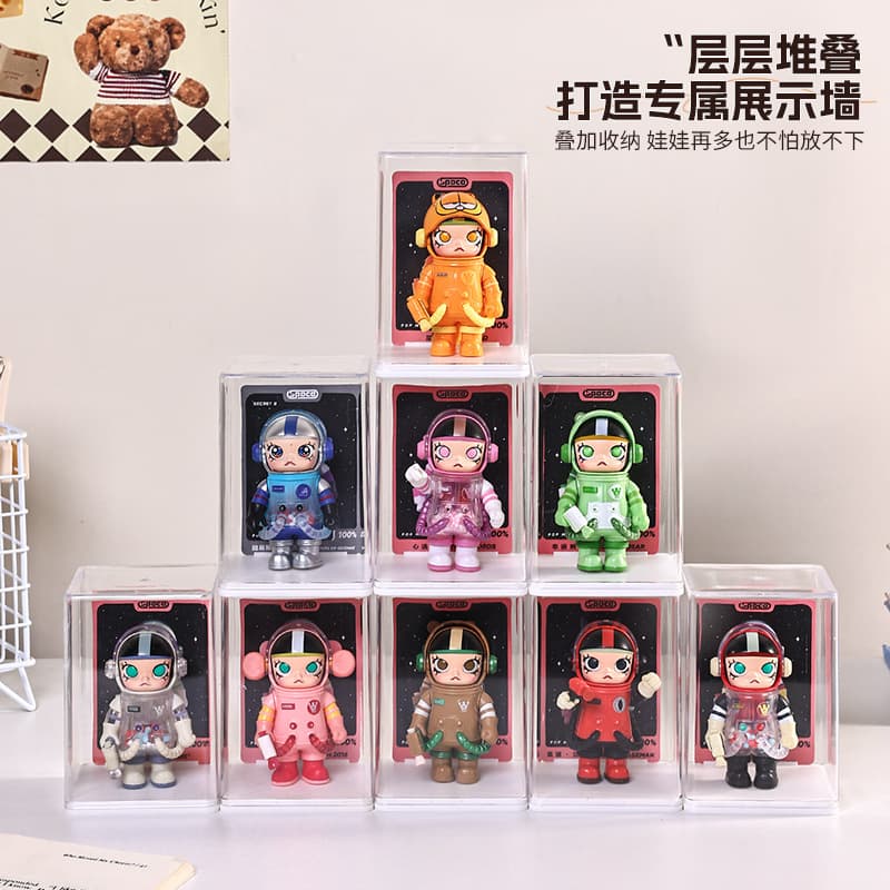 Caixa de armazenamento, boneca, suporte, minifigura de acrílico - imagem 3