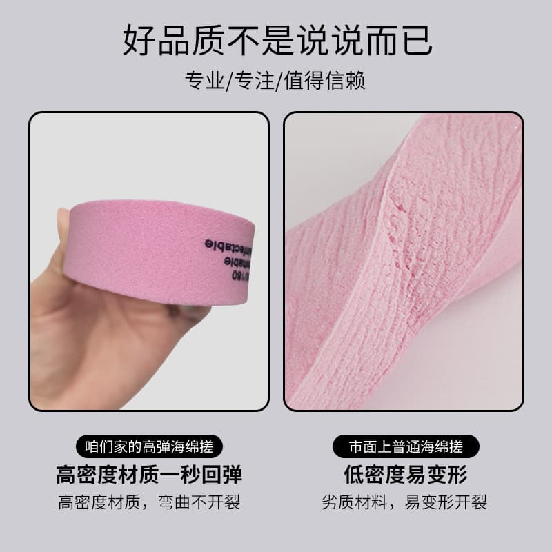 Esponja dupla face fosca resistente ao desgaste conjunto de ferramentas de manicure para manicure, contra rachaduras - imagem 4