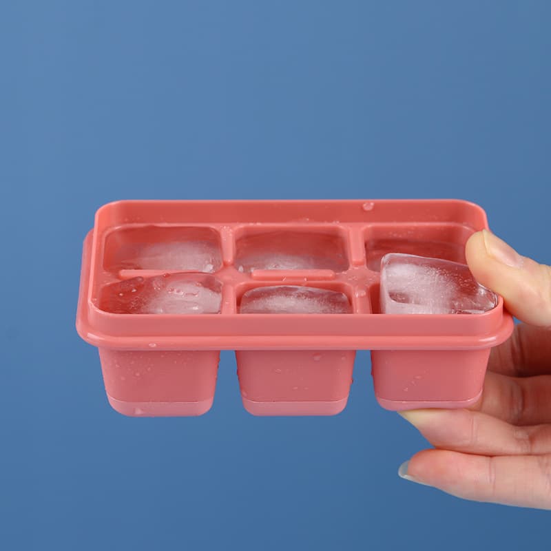 Cubos de gelo de verão, molde de silicone, conjunto, 6 células, sola macia, 3 peças - imagem 4