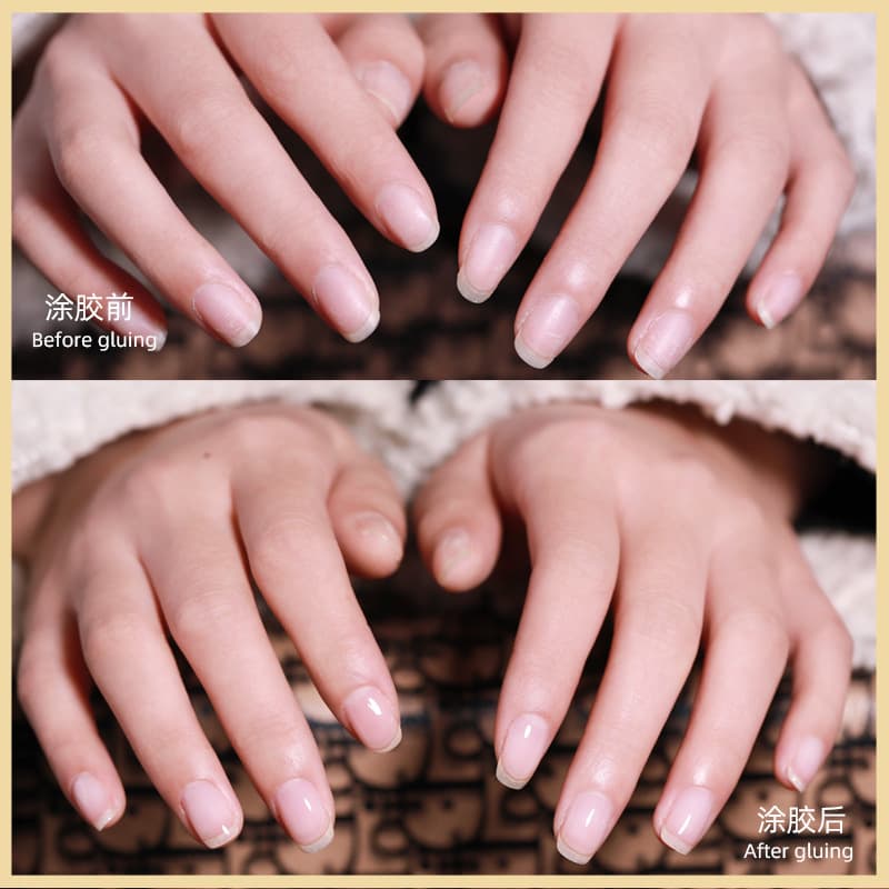 Vendeeni cola de nivelamento de estilo russo, cola de reforço de manicure, modelagem preenche a superfície irregular da superfície da unha, fototerapia, cola de leite, cola de esmalte - imagem 3