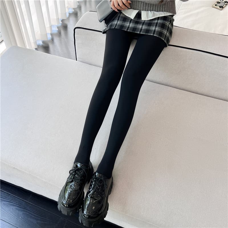 Leggings quentes, calças, meias quentes, ajuste fino - imagem 5