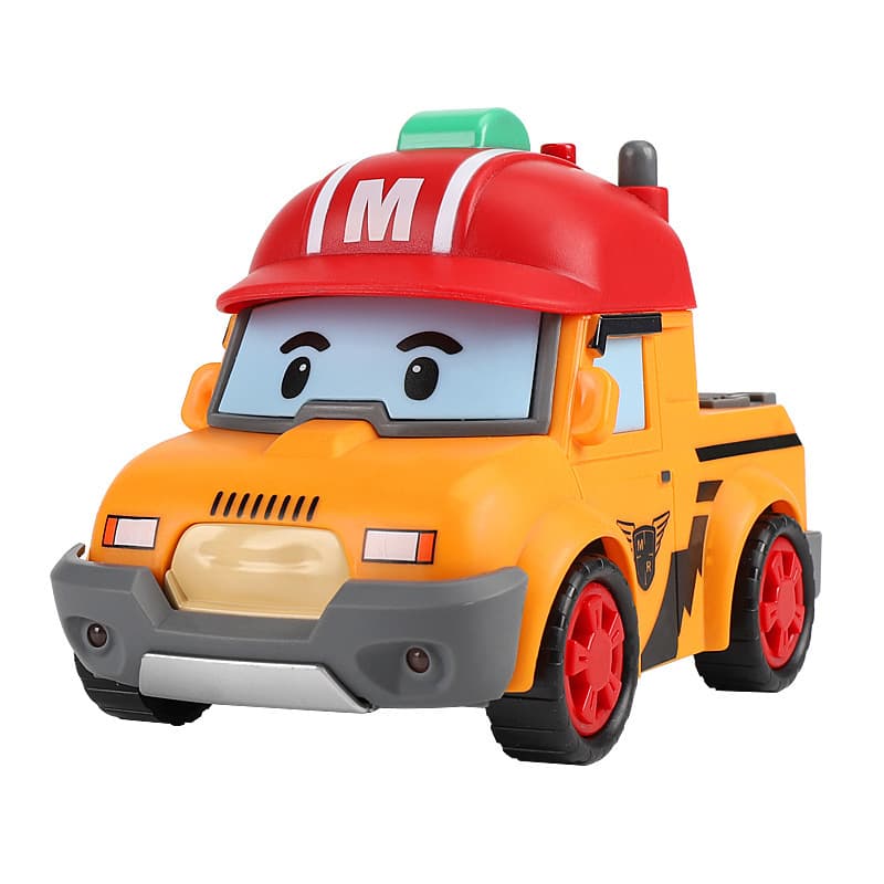 Grande transformador, carro de polícia de inércia, helicóptero, brinquedo musical leve, máquina inercial - imagem 6