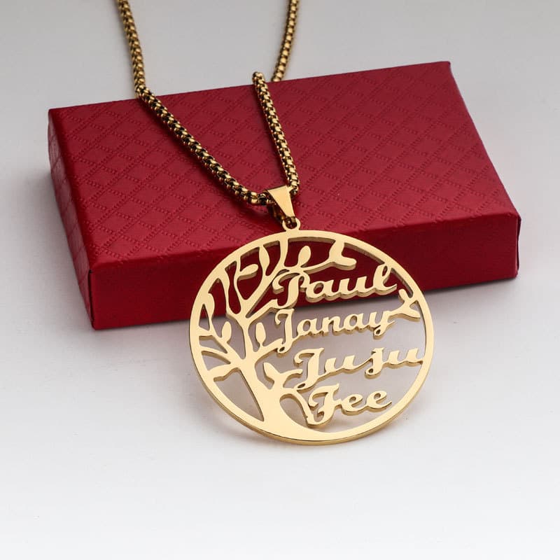 Colar dourado com letras, feito sob medida, amostra de ouro 750 - imagem 3