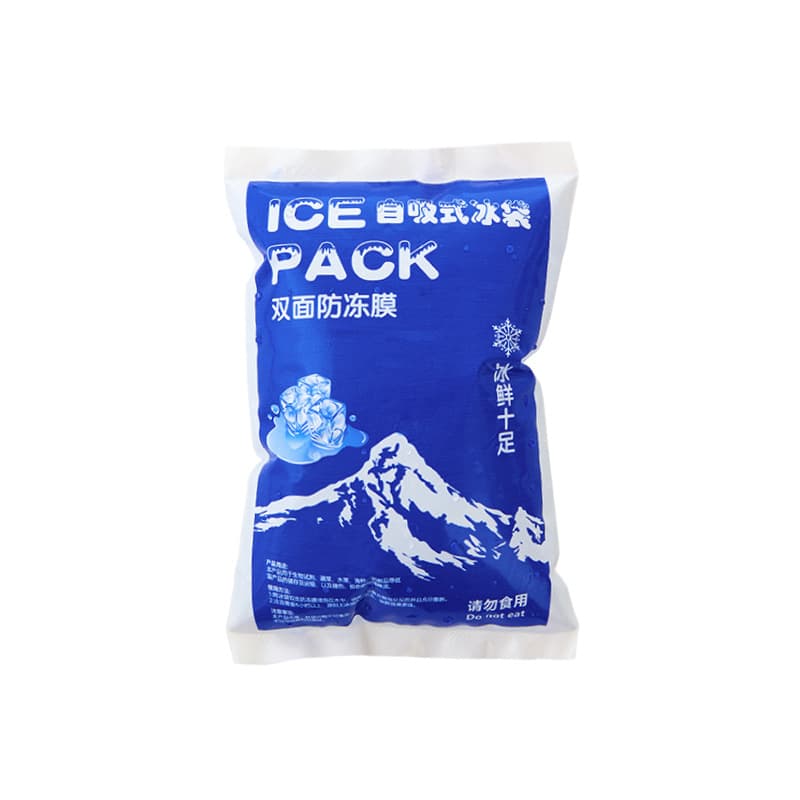 Saco de gelo de água autoabsorvente, saco de gelo descartável de frutas frescas expresso, fresco e refrigerado, reutilizável sem água - imagem 12