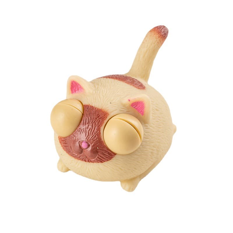Criativo olhando com raiva artefato de descompressão de gato beliscando música para desabafar beliscando música descompressão infantil pequenos brinquedos prontos para venda - imagem 6
