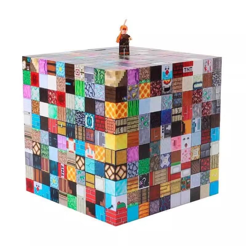 (Comércio internacional), construtor, brinquedo magnético, DIY, 3-6 anos - imagem 6