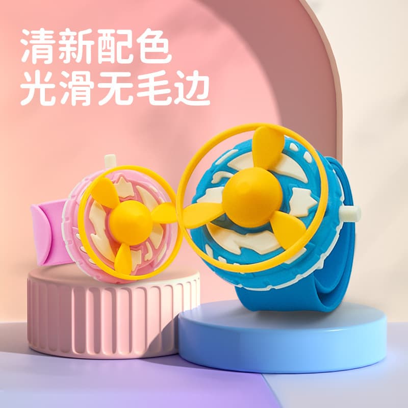 Brinquedo de viagem infantil, relógio, lançador, pulseira, pião, frisbee giratório, libélula - imagem 3