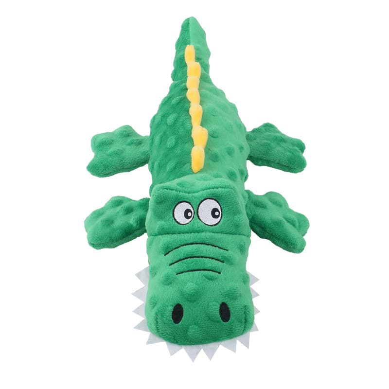 Brinquedo de pelúcia de desenho animado, animal de estimação, faz sons, crocodilo - imagem 6