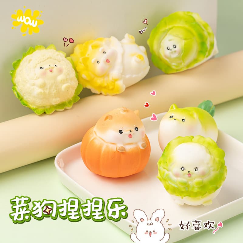 Criativo vegetal cão pitada diversão vegetal cão ventilação bola novo e estranho bonito animal de estimação descompressão pequeno brinquedo fabricante fornecimento atacado - imagem 4