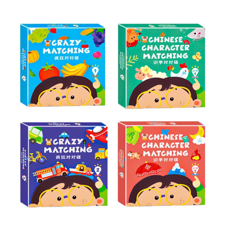 Cartões infantis com animais, brinquedo para treinamento desde cedo, jogo de tabuleiro, jogo de cartas, concentração, jogos familiares - imagem 6