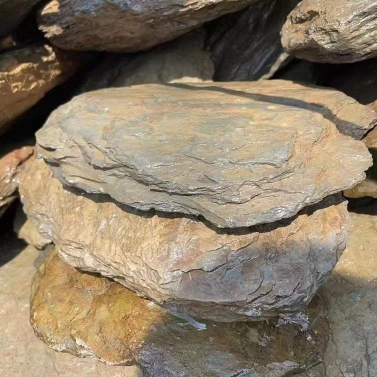 Decoração de tanque de peixes, paisagismo, fluxo nativo, pedra principal, pedra grande, fundo de pedra, areia, planta de água, pacote de tanque, abrigo de tanque de tartaruga - imagem 4