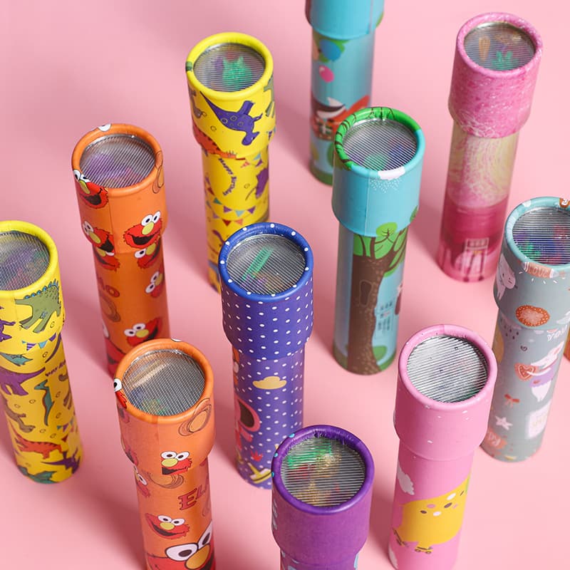 Caleidoscópio clássico, brinquedo inteligente interativo para jardim de infância para experimentos, ciências, para crianças e pais, presente de aniversário - imagem 4