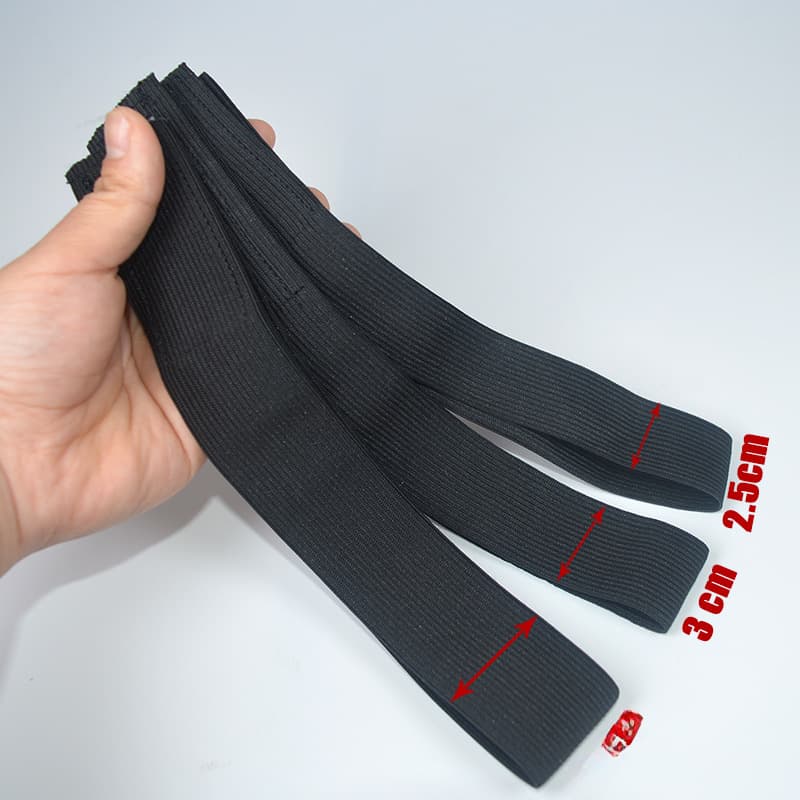 Peruca, bandana elástica com velcro, em elástico - imagem 3